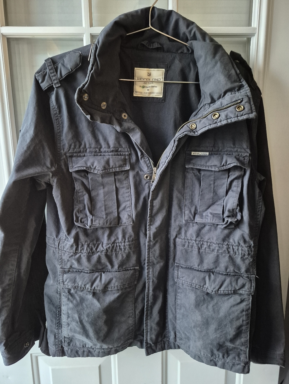 Woodland Active Pro Planet Men's Black Field Jacket - Picture 1 of 5